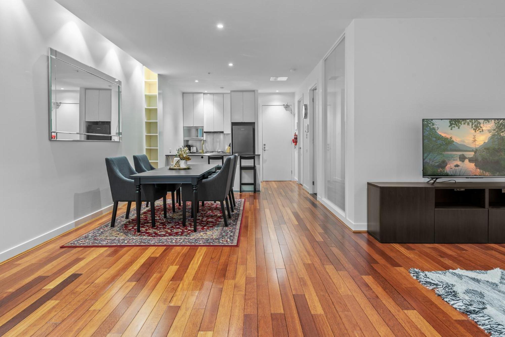 Stylish And Spacious 2-Bed Apartment Melbourne Kültér fotó